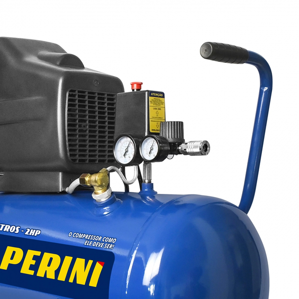 Motocompressor Chiaperini MC 8,5/50L 2hp 120psi - Linha Hobby - Único
