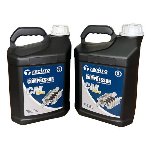 Óleo Lubrificante Techto ISO VG-68 Mineral para Compressor de