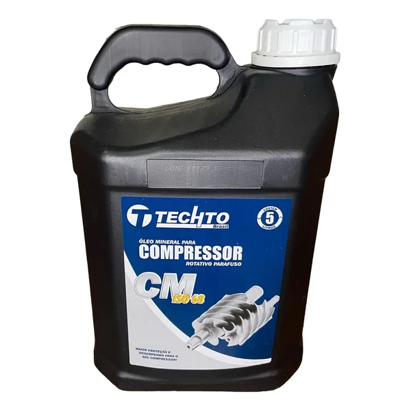Óleo Lubrificante Techto ISO VG-68 Mineral para Compressor de