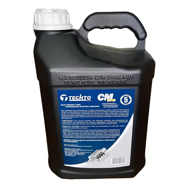 Óleo Lubrificante Techto ISO VG-68 Mineral para Compressor de